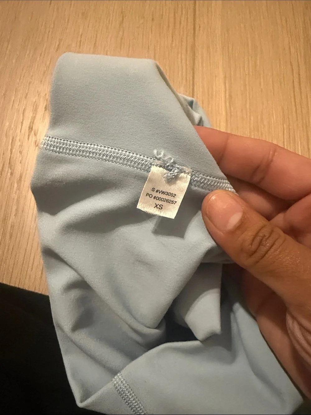 Vuori 4” Bike Shorts in Eggshell Blue